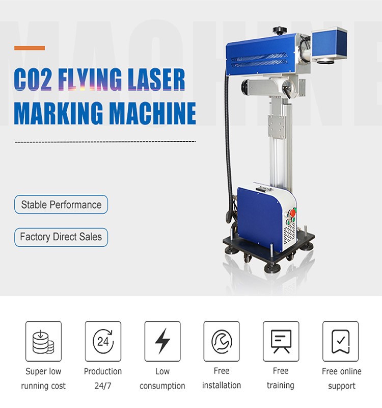 CO2 Flying Laser Marking Machine