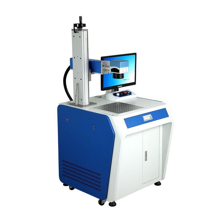 30W Industrial Fiber Laser Engraving Machine for Steel