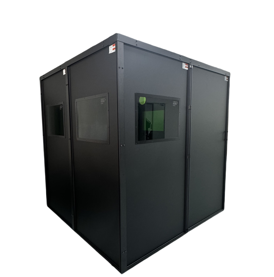 Industrial Grade Fully Enclosed Laser Safety Protection Room factory